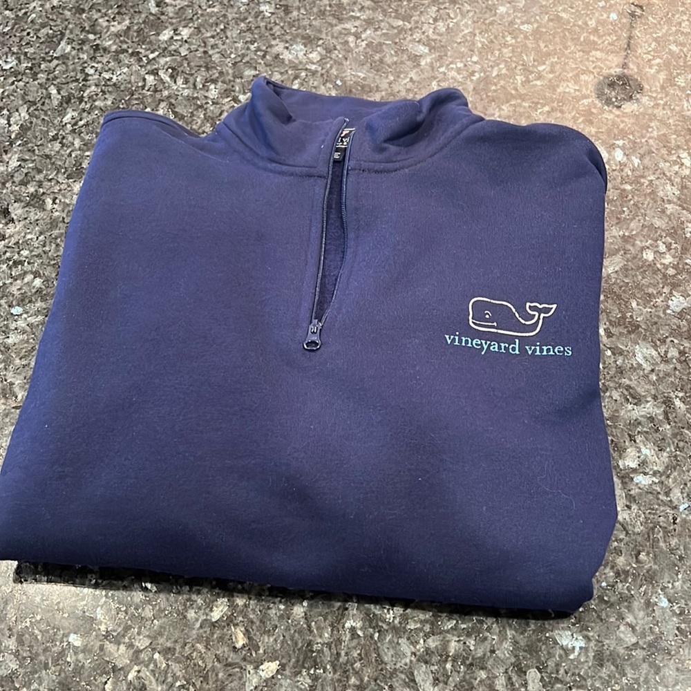 Mens Vineyard Vines 3/4 zip Sweatshirt